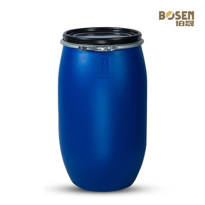 Solido liquido blu di plastica del tamburo dell'acqua 120L dell'HDPE cilindrico del barilotto