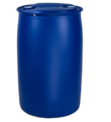 Tamburo di plastica blu riutilizzabile singolo Ring Closed inoffensivo del barilotto 200L