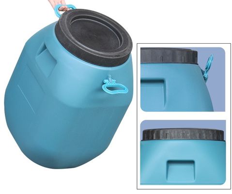 Tamburo quadrato di plastica chimico 80*47mm del contenitore 50L del barilotto dell'HDPE