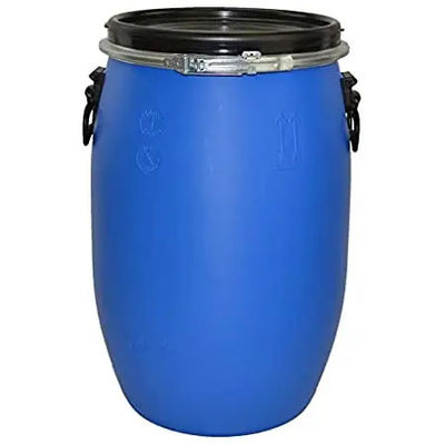 Secchio blu chimico blu di plastica del tamburo del contenitore 160L dell'HDPE senza coperchio