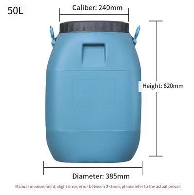 HDPE un tamburo di plastica da 50 litri riutilizzabile per industria chimica ISO9001