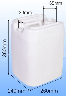 20 litri barile di plastica chimica doppia bocca barile può essere personalizzato colore LOGO