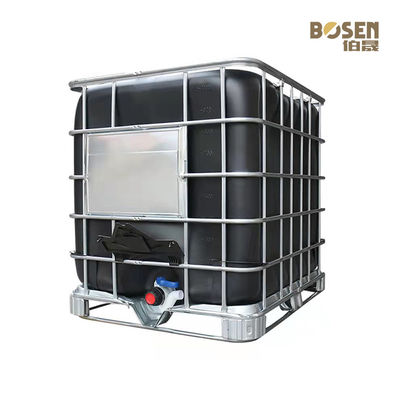 Il quadrato chimico funzionale di IBC Tote Tank 1000L modella il colore nero