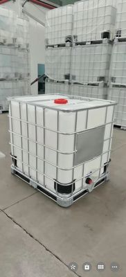 Quadrato chimico 1 Ton Plastic Tank White ISO9001 del carro armato dell'HDPE IBC