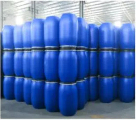 il barilotto chimico di plastica del contenitore 125L tamburella l'HDPE 100% ISO9001