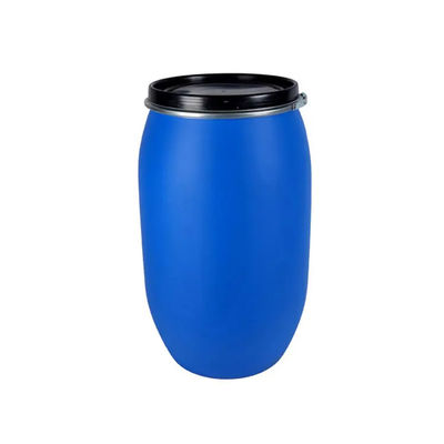 Tamburo blu dell'HDPE chimico un tamburo impermeabile igienico da 200 litri con Ring Lock