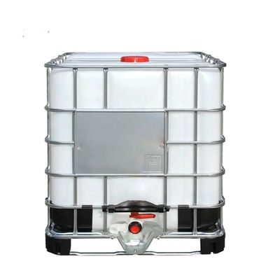 Contenitore chimico accatastabile 1000L IBC Tote White di plastica di IBC