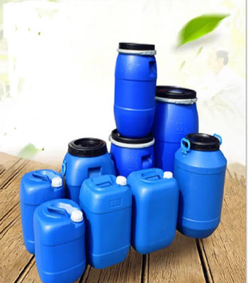 Tamburo di plastica senza coperchio dell'HDPE 125L per colore blu del bene durevole di stoccaggio