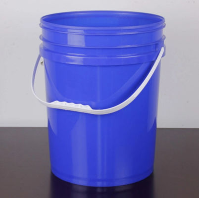Secchio di plastica della pittura 20L del secchio di stoccaggio durevole dell'HDPE con la maniglia del coperchio