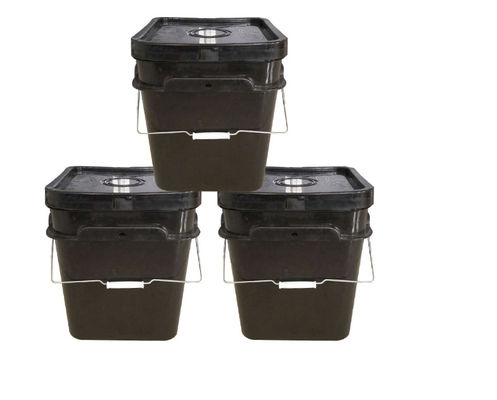 L'HDPE di plastica cilindrico del secchio della pittura abitudine del secchio da 20 litri ha stampato ISO9001