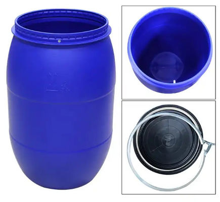Barile senza coperchio di plastica blu 394*880mm del barilotto del tamburo di memorizzazione dell'alimento dell'HDPE