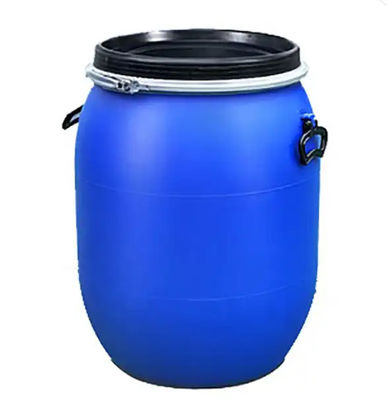 barilotto senza coperchio di Ermentation del tamburo chimico di plastica 100L con il cerchio del ferro