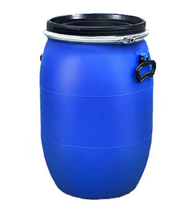 Il giro di plastica del tamburo di spessore della parete del barilotto 3-5 il millimetro 200L modella blu