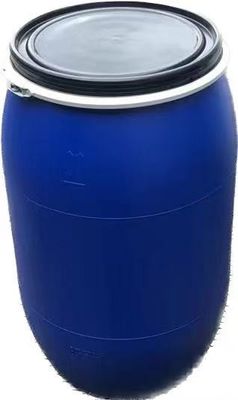 200L Blu Barrel tamburo di plastica con manico e anello di acciaio per lo stoccaggio di sostanze chimiche