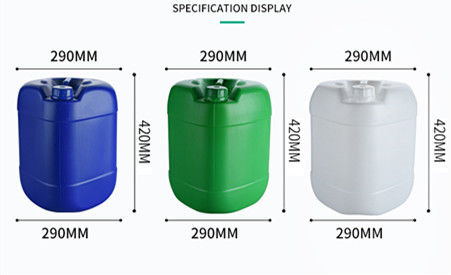 25L Barile sigillato a bocca piccola resistente agli acidi e alle alcalinità PE Barile di accumulo denso Barile chimico blu