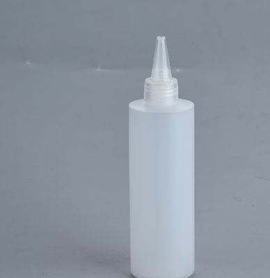 Bottiglia a goccia rotonda da 250 ml realizzata con nuovo HDPE